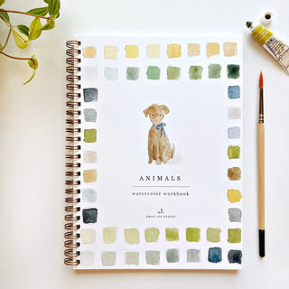 Default Title Emily Lex Animal Watercolor Workbook