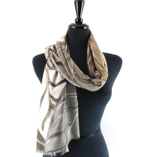Harvest Hues Fall Print Scarf