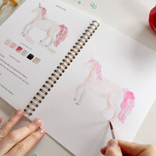 emily lex studio - Fairytale watercolor workbook