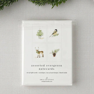 emily lex studio - Evergreen notecard set