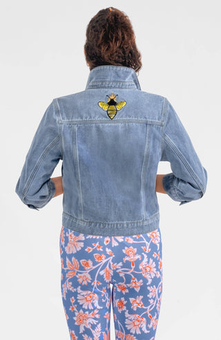 Gretchen Scott LLC - Queen Bee Denim Jacket
