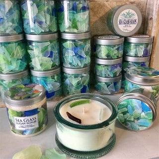 B McVan Designs Sea Glass Soap – Petite Jar
