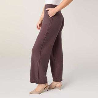 Coco + Carmen Heavenly-Luxe Cable Knit Pants