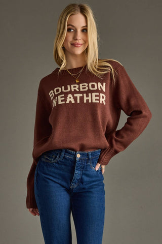 Bourbon Weather Brown Sweater | Panache