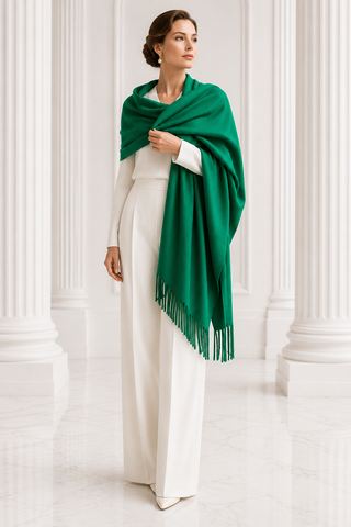 Designer House Fringe Shawl Stole