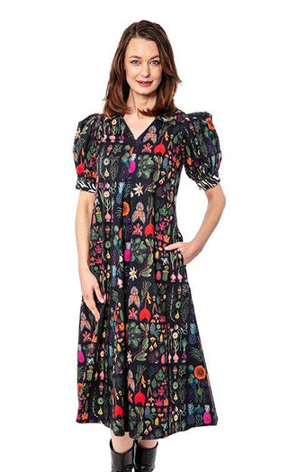 Dizzy-Lizzie - Montauk Dress Botanical Print