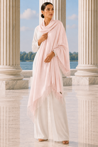 Designer House Fringe Shawl Stole