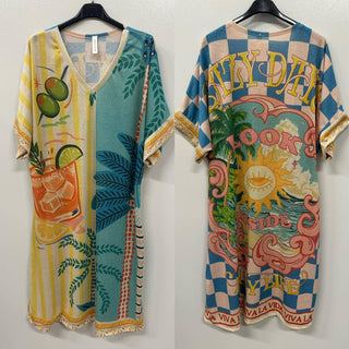 LOOWIE - VISDY Salty Days Lurex Dress