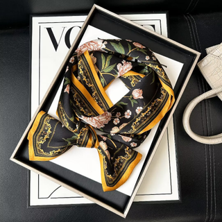 100% Silk Skinny Scarf