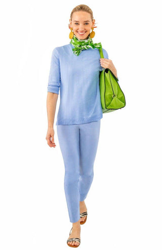 Gretchen Scott LLC - Cotton / Spandex GripeLess Pants - Solid