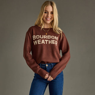 Bourbon Weather Brown Sweater | Panache