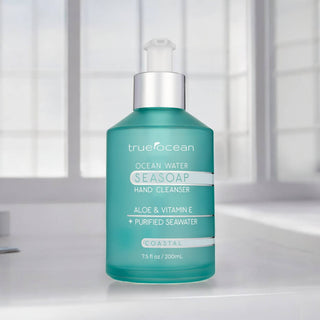 True Ocean Seasoap Hand Wash | Coastal Ocean Mineral Hand Soap 7.5 oz