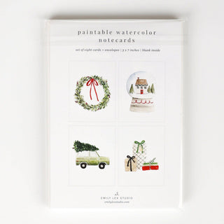 Default Title emily lex studio - Christmas cheer paintable notecard