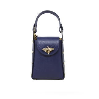 Genuine Italian Leather Butterfly Crossbody Bag | Made in Italy
