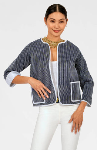 Gretchen Scott LLC - Trapunto Tango Embroidered Jacket