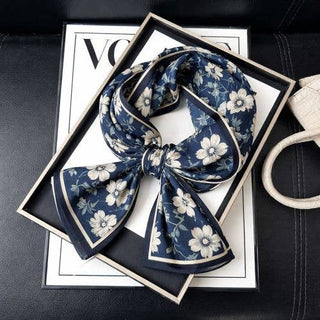 100% Silk Skinny Scarf