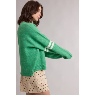 Wishlist Apparel - GOLF CART SPORTS GRAPHIC COZY SWEATER / WL26-13643