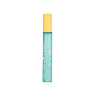 True Ocean - True Ocean Body Spray - Pocket True Ocean Coastal Pocket Body Spray | Travel-Size Beach Fragrance Mist | 0.34 oz