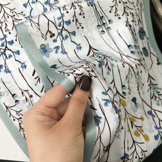 100% Silk Skinny Scarf