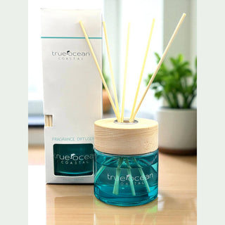 True Ocean Coastal Reed Diffuser | Beach-Inspired Home Fragrance | 3.4 oz