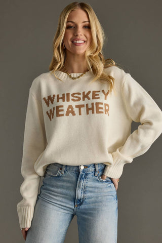 l Panache Apparel Co. - Ivory Whiskey Weather Sweater