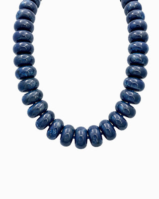 Sessori - Chunky Marble Seed Bead Statement Necklace