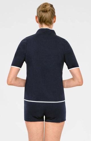 Gretchen Scott LLC - Trim It Up Cardi Sweatshirt