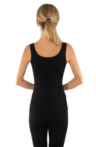 Gretchen Scott Women's Scoop Neck Tank Top | Soft Stretch Layering Essential