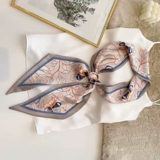 Printed Skinny Scarf