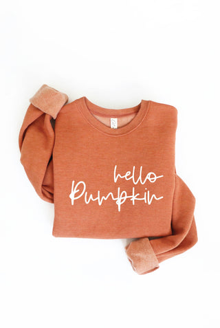 Hello Pumpkin Graphic Sweatshirt | Oat Collective