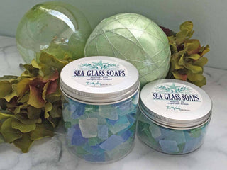 B McVan Designs Sea Glass Soap – Petite Jar