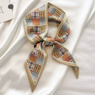 Printed Skinny Scarf