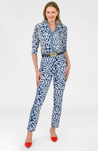 Gretchen Scott LLC - Boyfriend Shirt - Arabesque