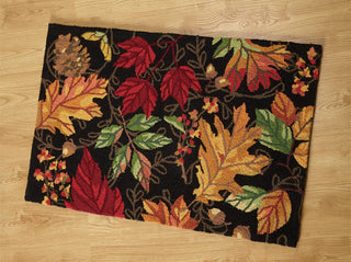 Peking Handicraft - Autumn Symphony Hook Rug - Sally Eckman Roberts