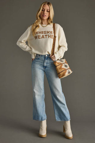 Panache Apparel Co. - Ivory Whiskey Weather Sweater