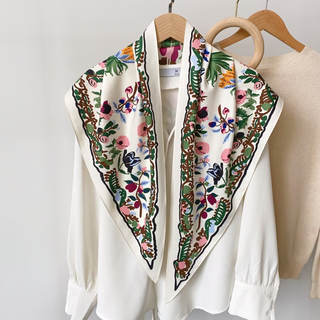 Bloom Triangle Lightweight Scarf