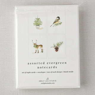emily lex studio - Evergreen notecard set