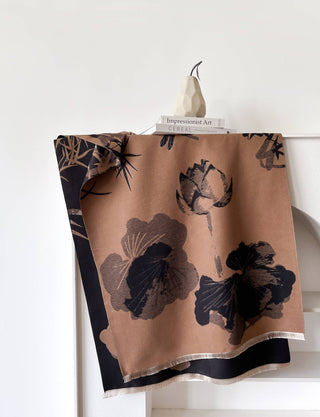 Winding River - Black / Tan Dragonfly Reversible Wrap
