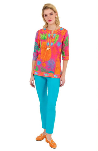 Gretchen Scott LLC - Cotton / Spandex GripeLess Pants - Solid