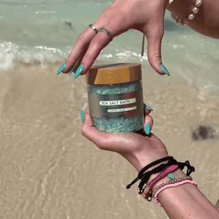 True Ocean Sea Salt Bath Soak | Coastal Mineral Bath Salts | 8 oz