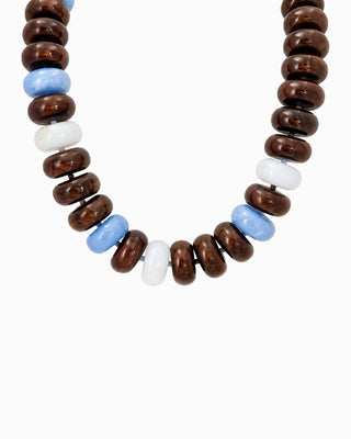 Sessori - Chunky Marble Seed Bead Statement Necklace