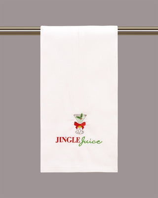 Peking Handicraft - Jingle Juice Embroidered Kitchen Towel