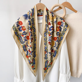 Bloom Triangle Lightweight Scarf