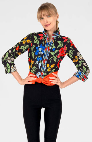 Gretchen Scott Boyfriend Shirt – Winter Garden