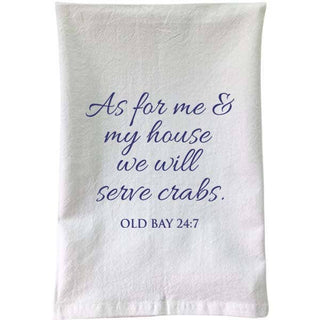 B McVan Designs - Old Bay 24:7 Flour Sack Towel
