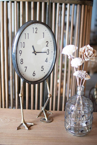 Kalalou - TABLE CLOCK WITH DUCK FEET