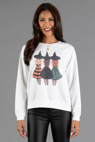 Halloween Girls Graphic Sweatshirt | Panache