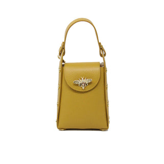 Genuine Italian Leather Butterfly Crossbody Bag | Made in Italy