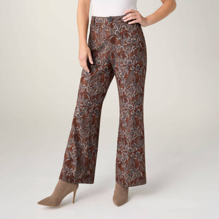 Coco + Carmen Shyanne Paisley Wide Leg Pants