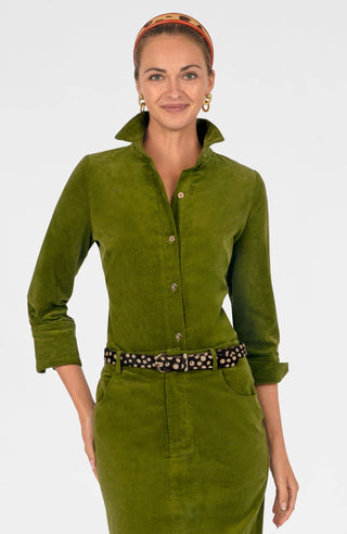 Gretchen Scott Corduroy Boyfriend Shirt | Women's Fall Button-Down